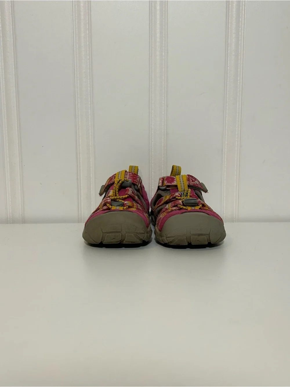 KEEN Newport yellow tie dye Kids' Pink Multi Outdoor Sandal